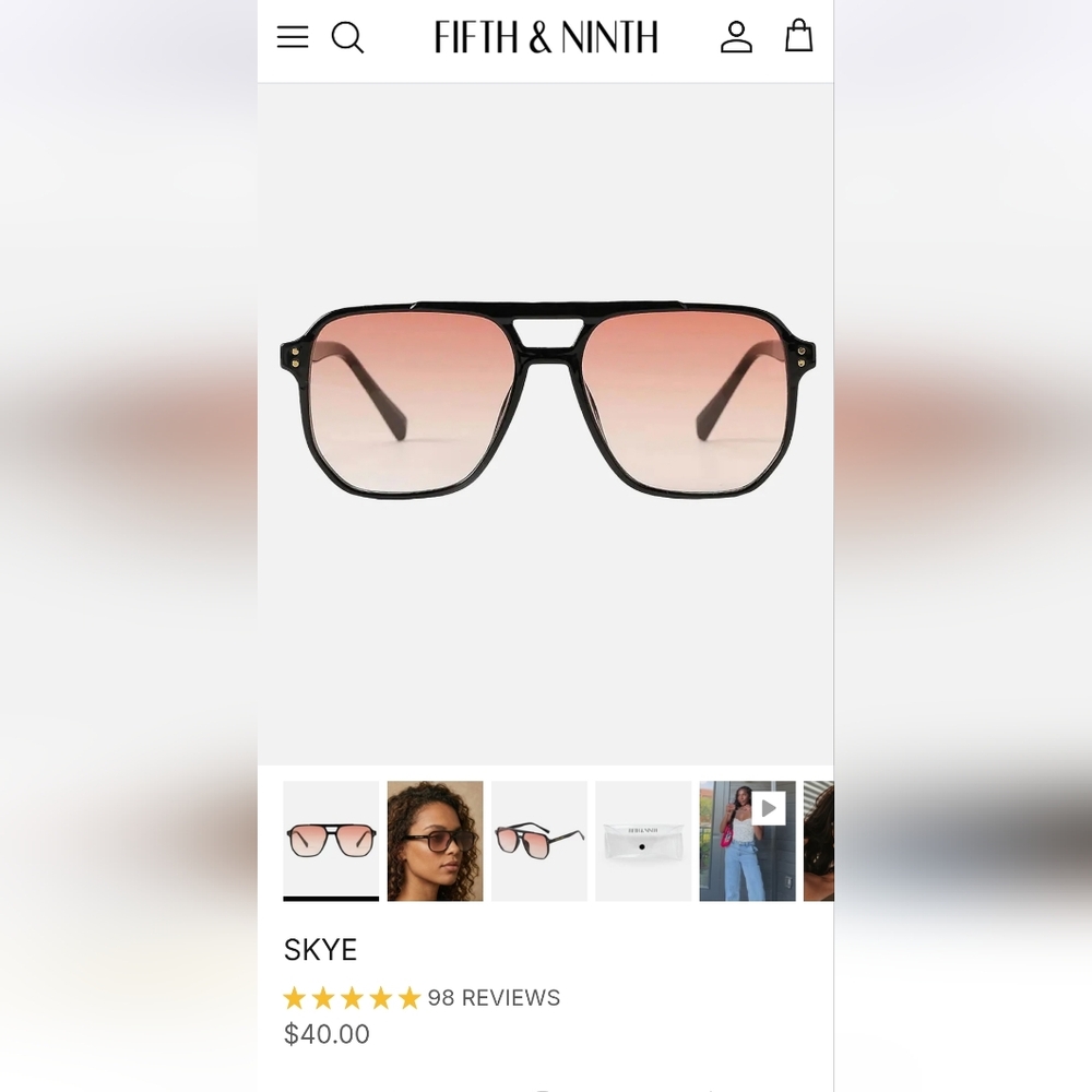 Fifth & Ninth Skye Sunglasses